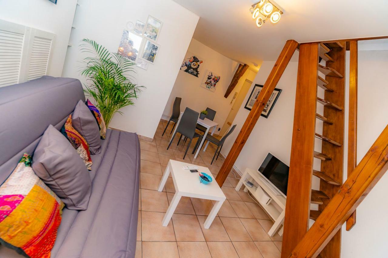 DUPLEX dans CENTRE VILLE  Troyes Exterior foto